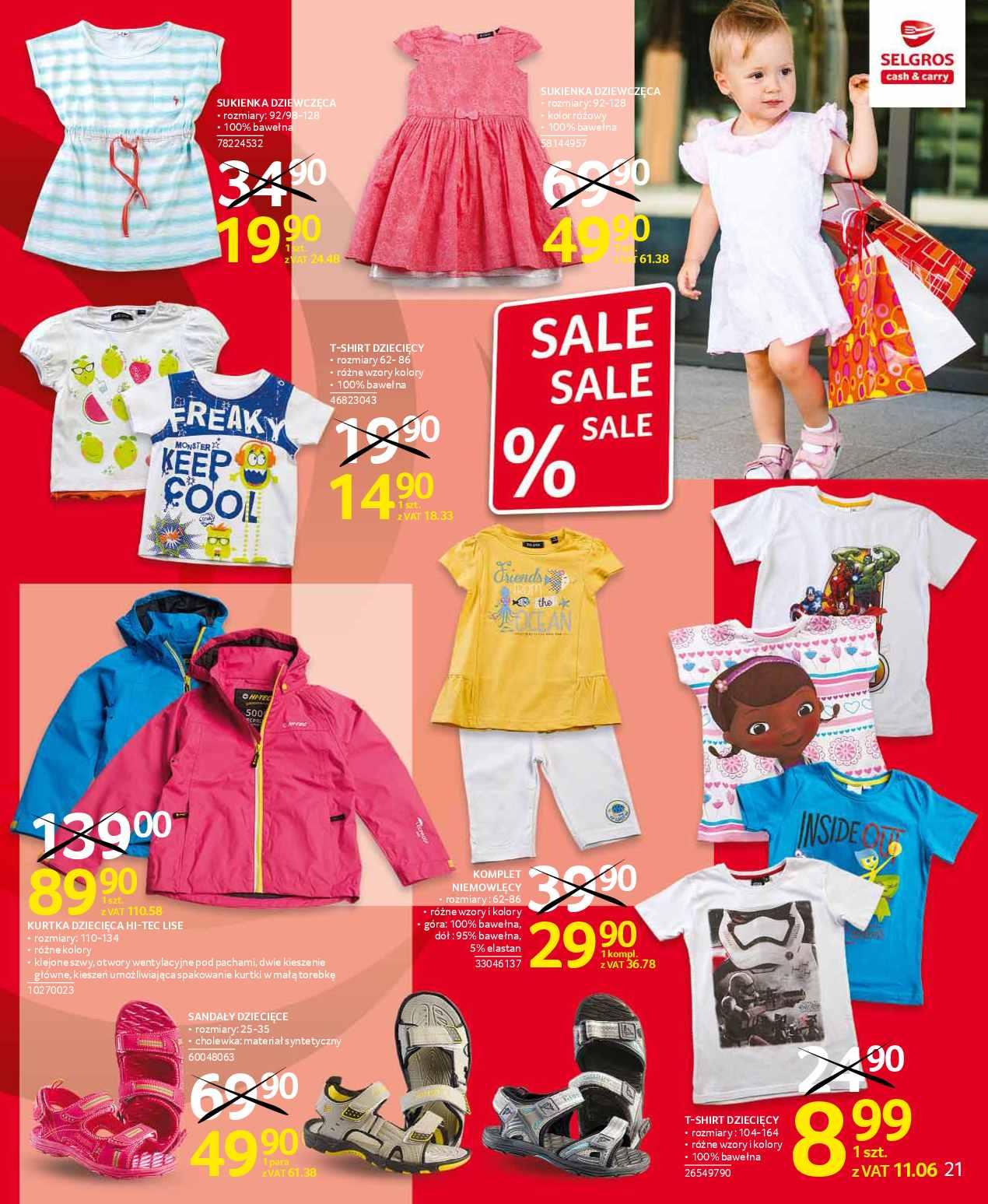 Gazetka promocyjna Selgros str. 21