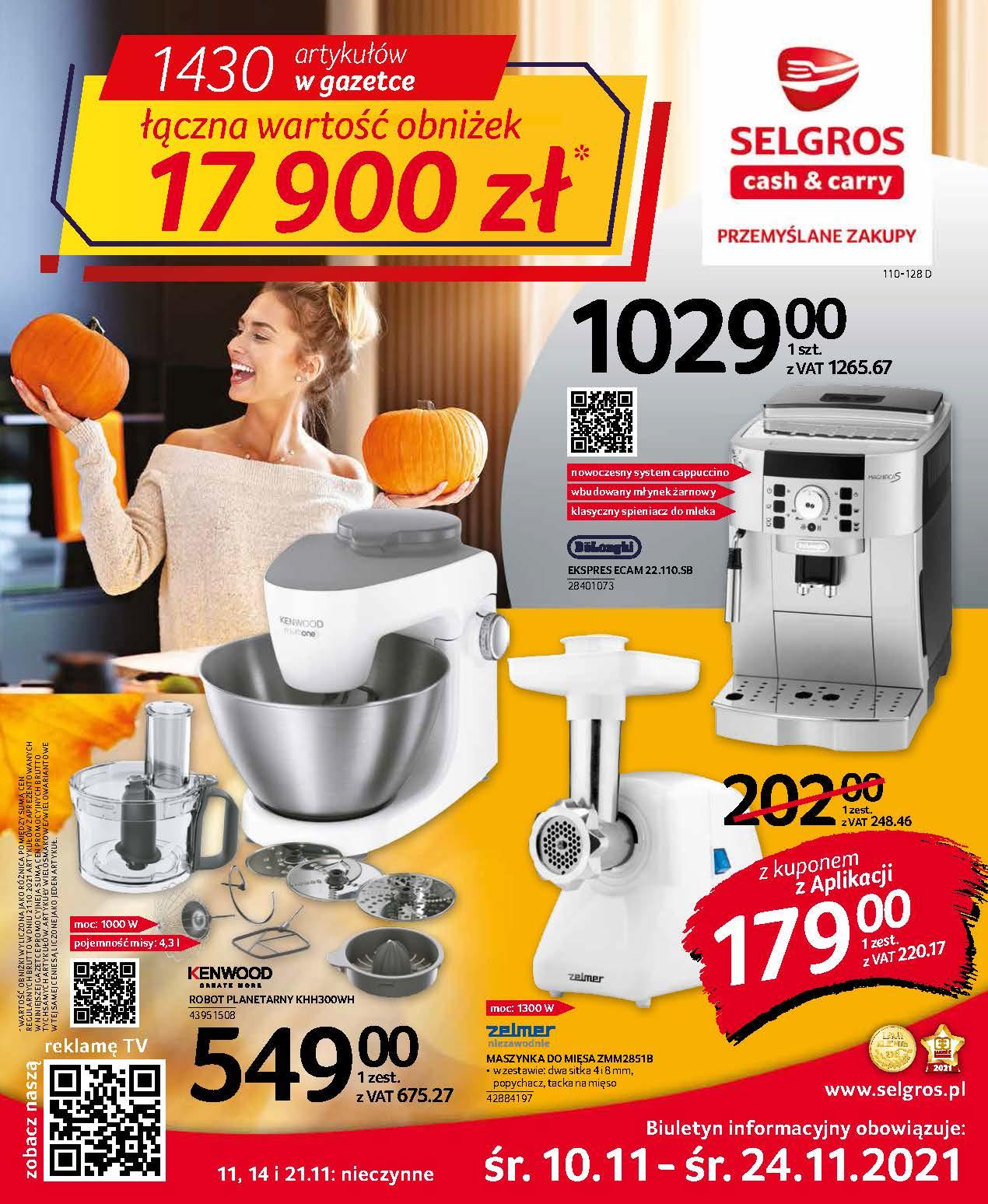 Gazetka promocyjna Selgros str. 1