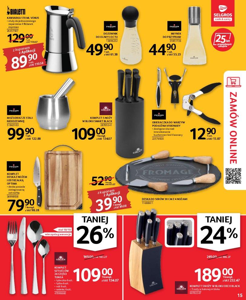 Gazetka promocyjna Selgros str. 15