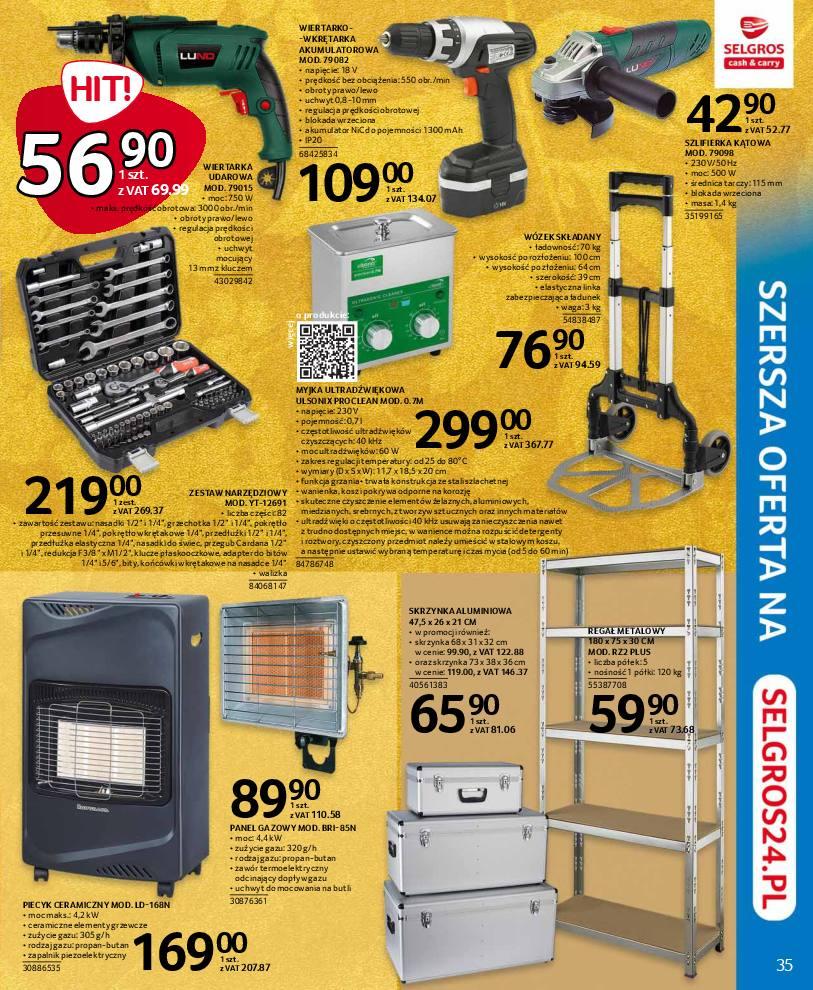Gazetka promocyjna Selgros str. 35