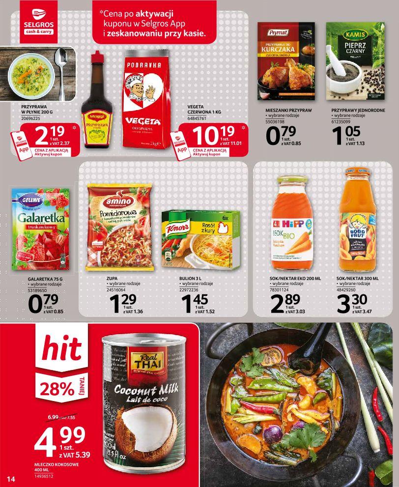 Gazetka promocyjna Selgros str. 14