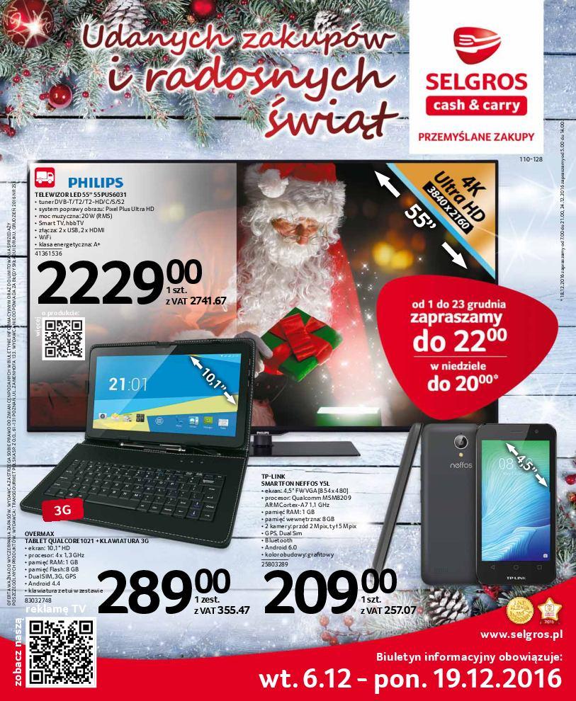 Gazetka promocyjna Selgros str. 1