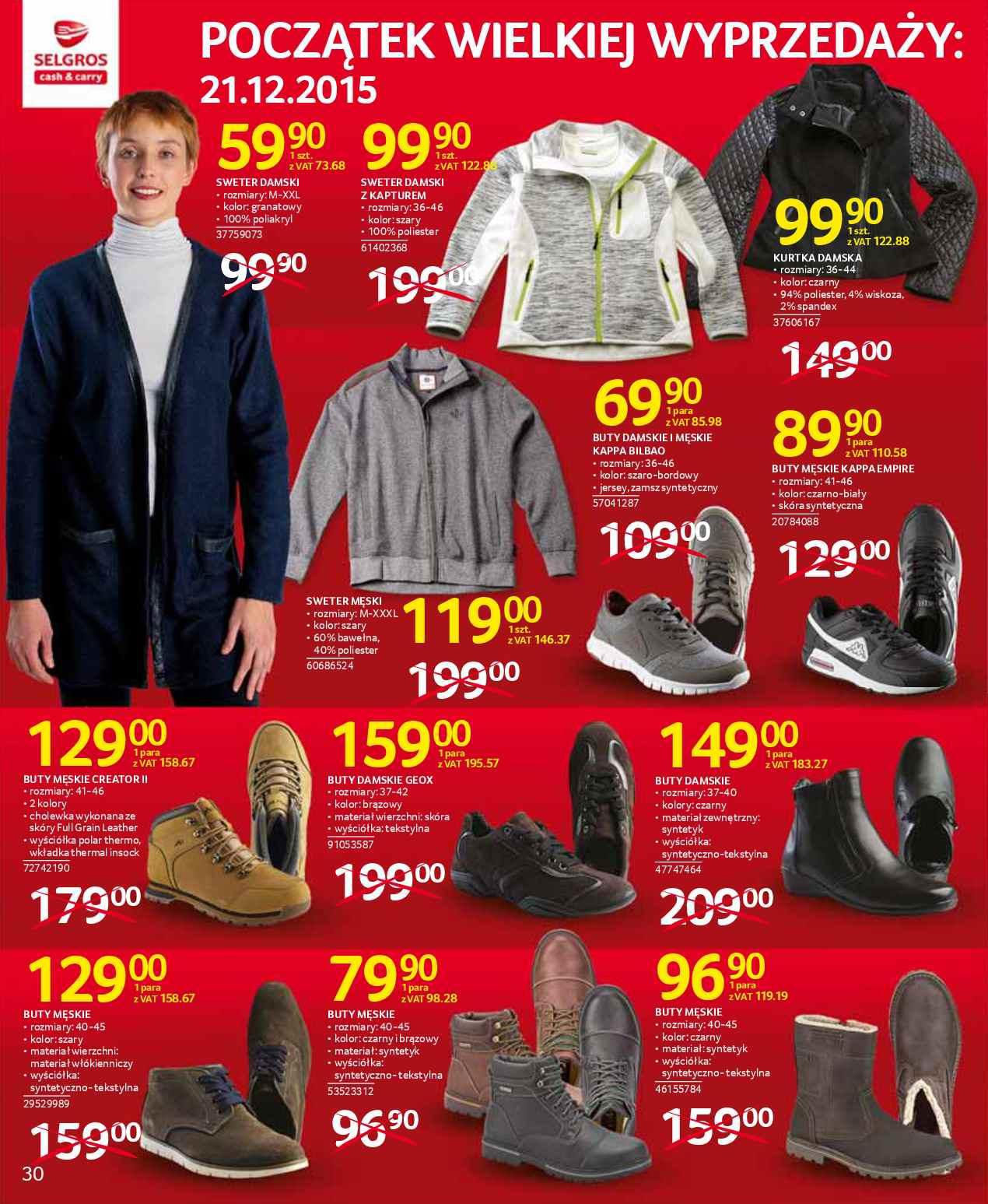 Gazetka promocyjna Selgros str. 30