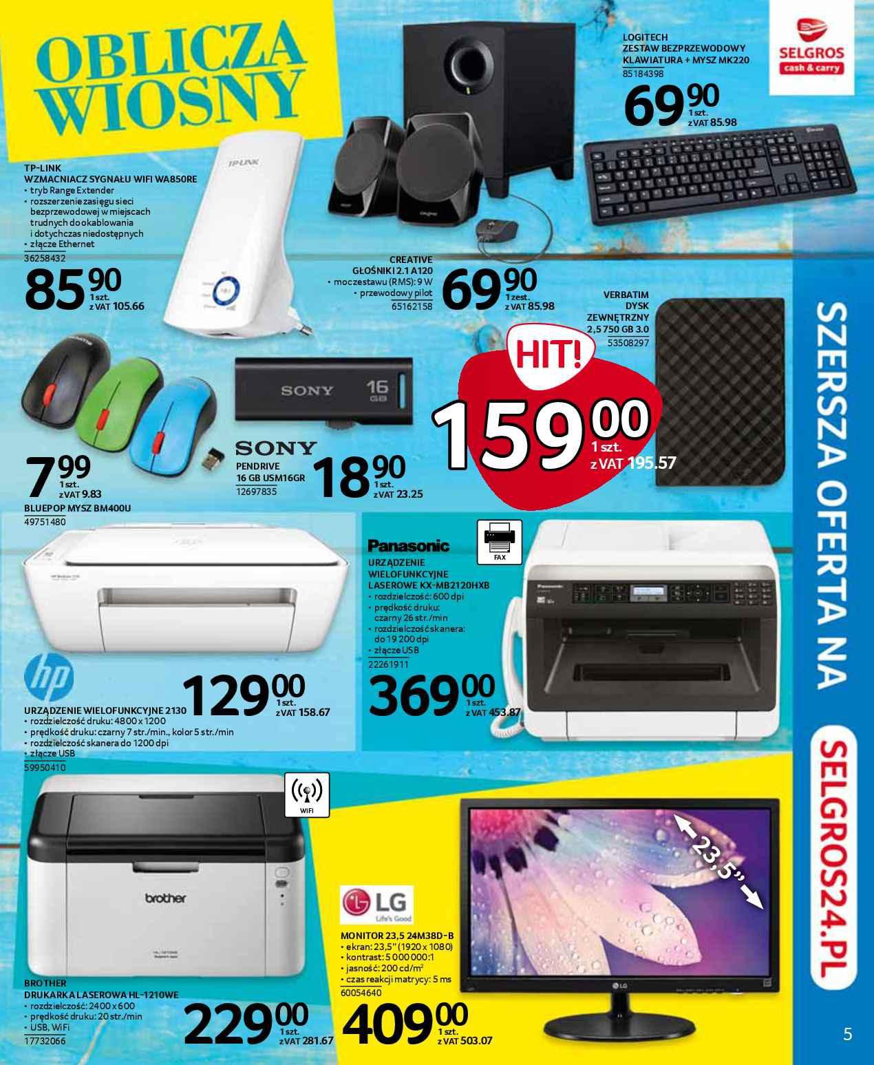 Gazetka promocyjna Selgros str. 5