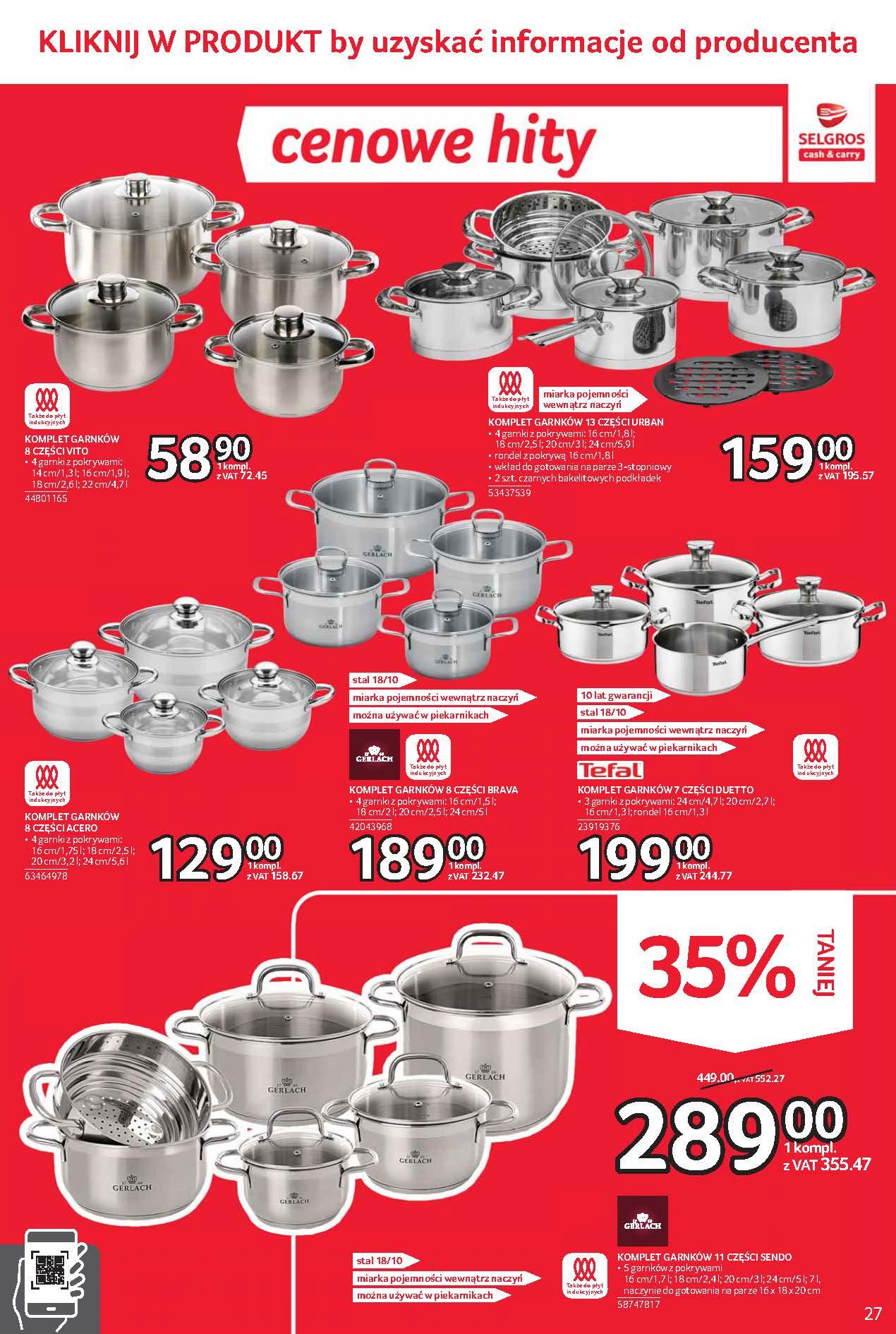 Gazetka promocyjna Selgros str. 27