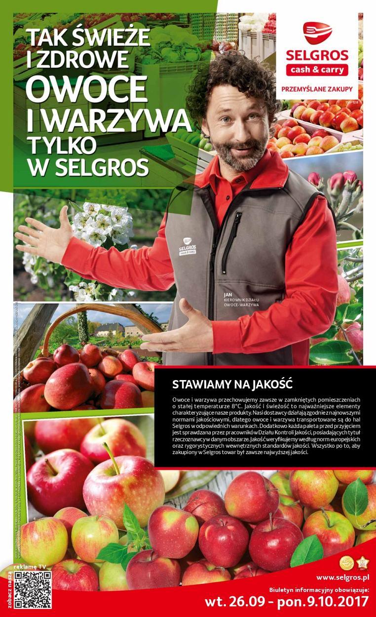 Gazetka promocyjna Selgros str. 1