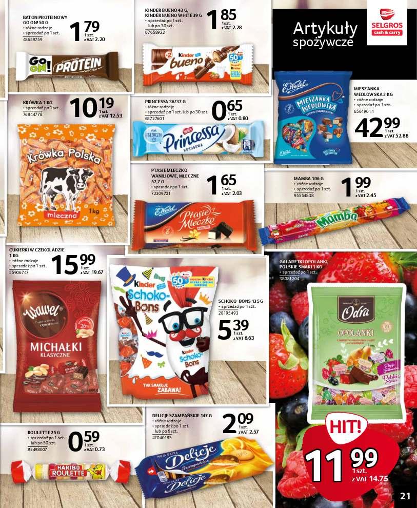 Gazetka promocyjna Selgros str. 21