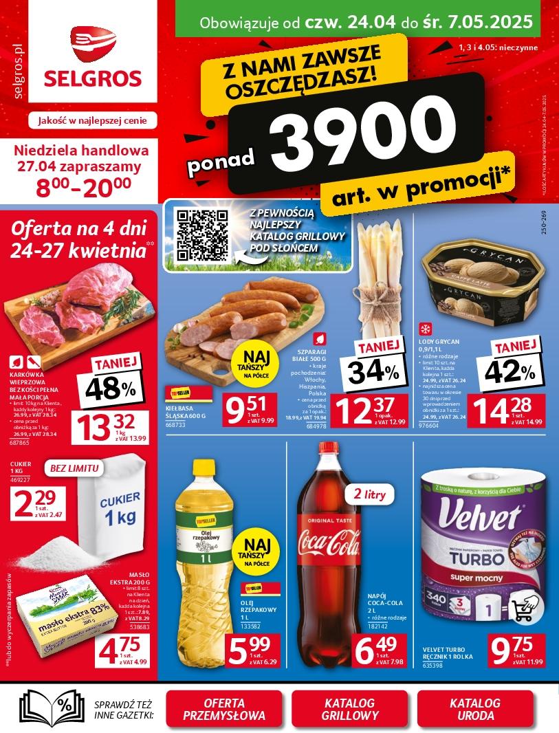 Gazetka promocyjna Selgros str. 1