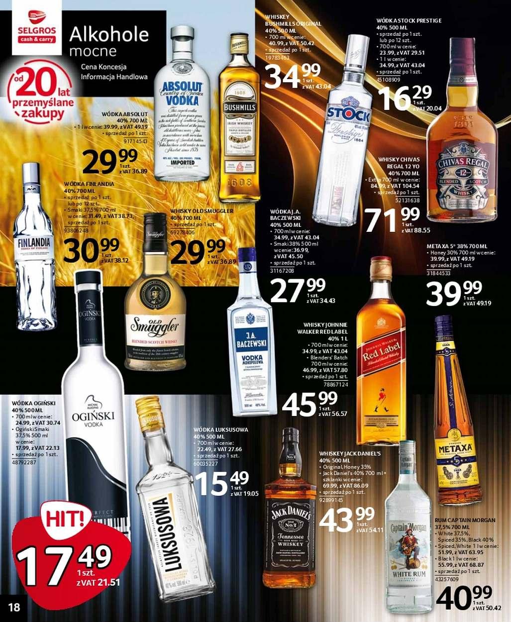 Gazetka promocyjna Selgros str. 18