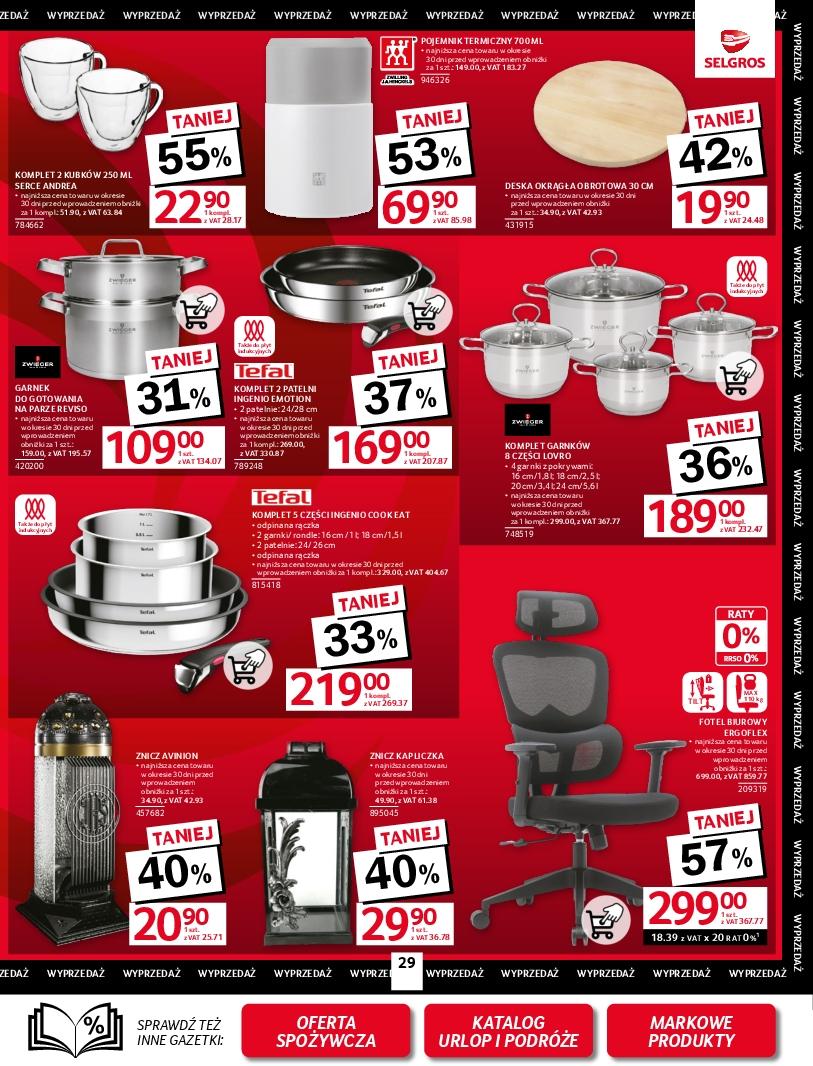 Gazetka promocyjna Selgros str. 31