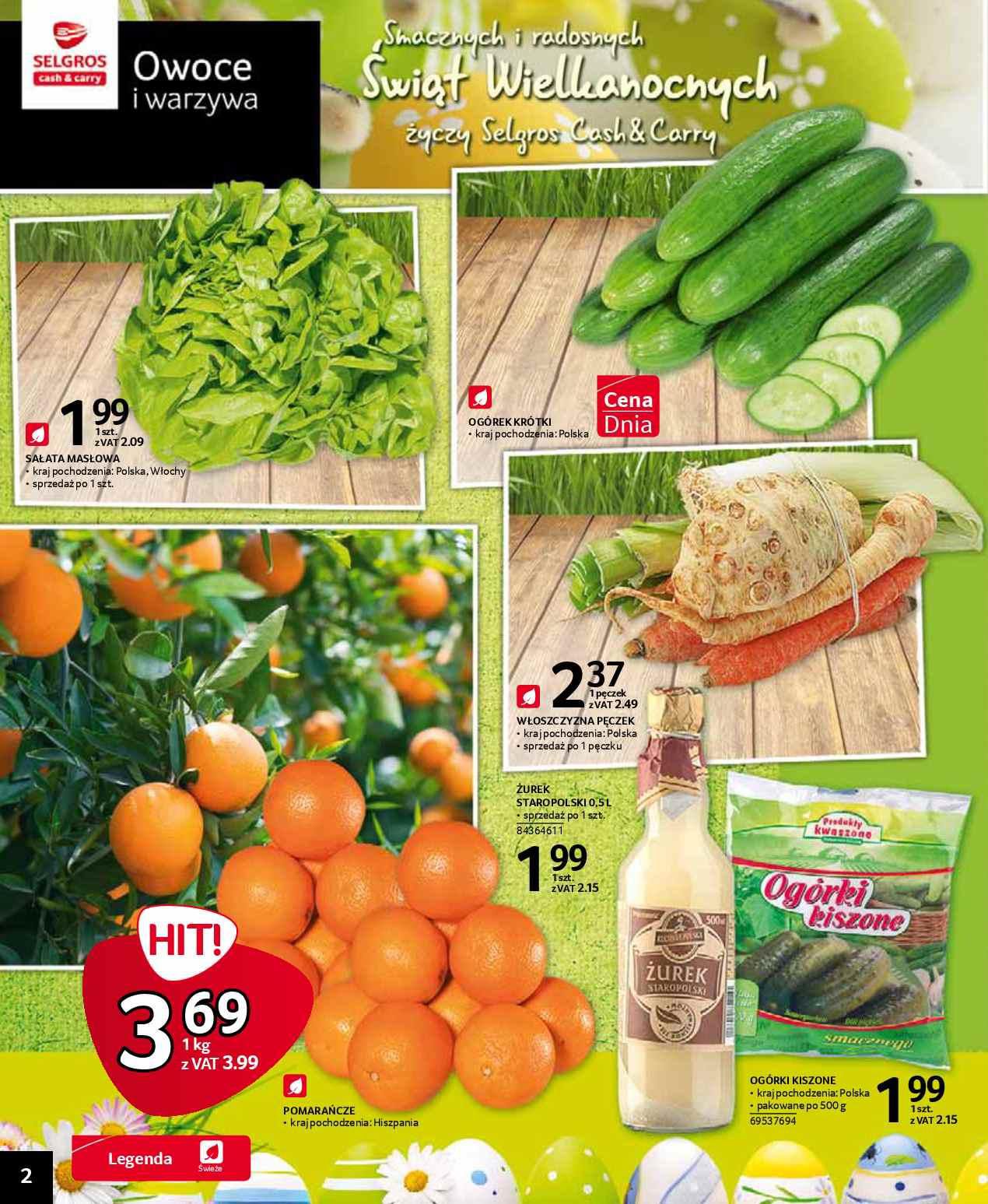 Gazetka promocyjna Selgros str. 2