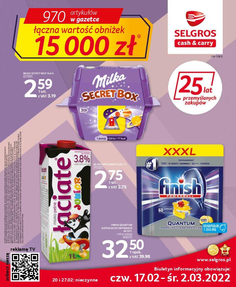 Gazetka promocyjna Selgros str. 1
