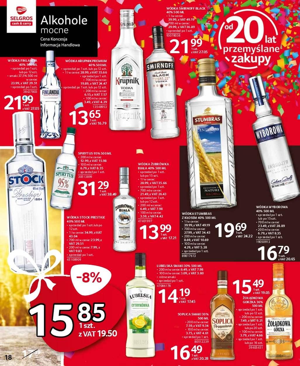 Gazetka promocyjna Selgros str. 18