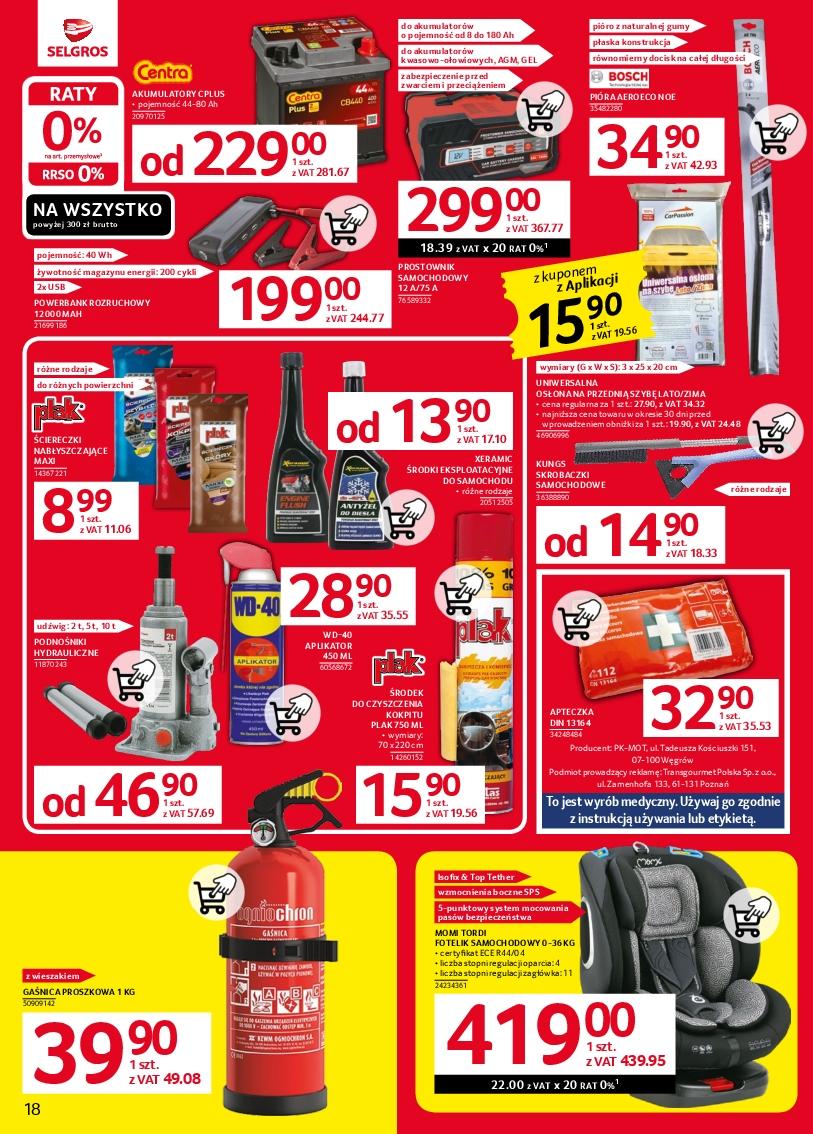 Gazetka promocyjna Selgros str. 18