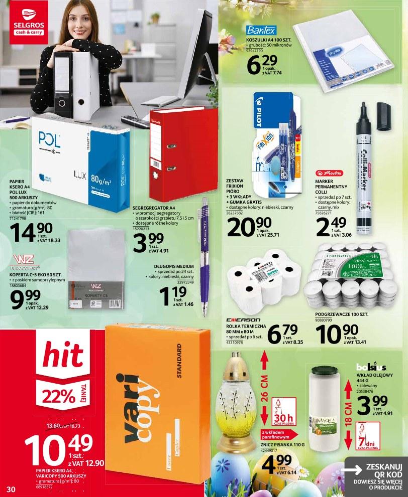 Gazetka promocyjna Selgros str. 30