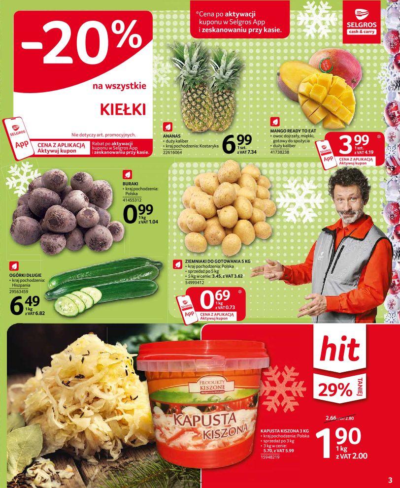 Gazetka promocyjna Selgros str. 3
