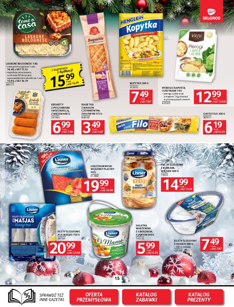 Gazetka promocyjna Selgros str. 15