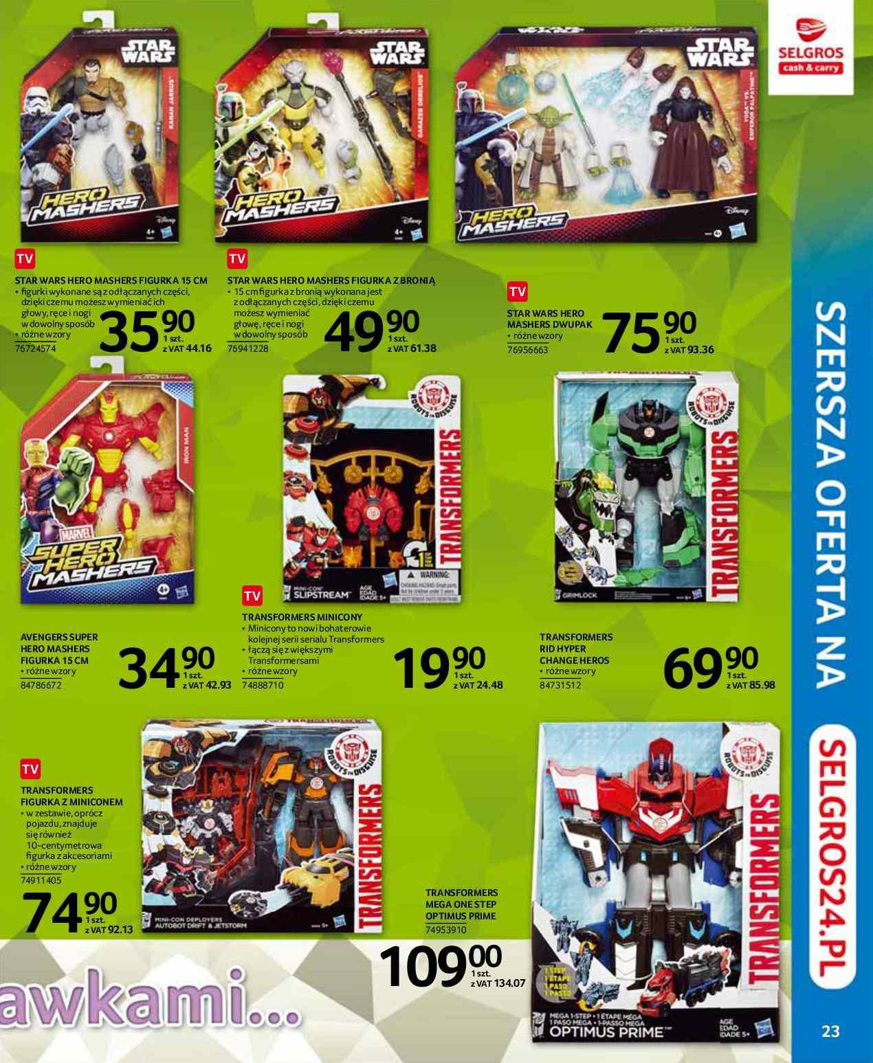 Gazetka promocyjna Selgros str. 23