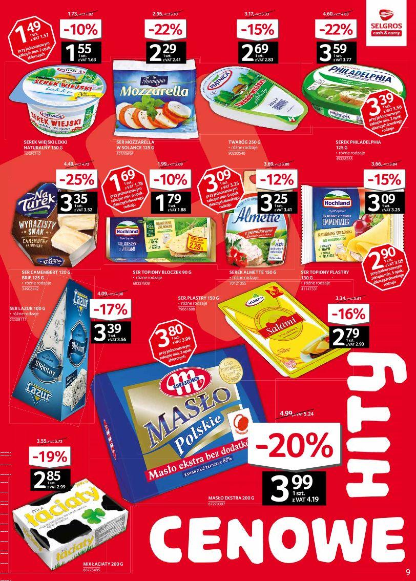 Gazetka promocyjna Selgros str. 9