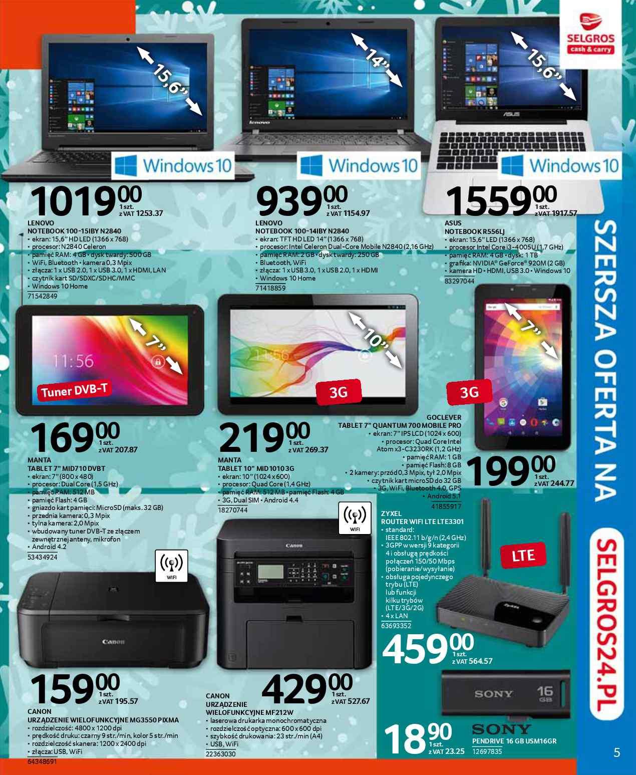 Gazetka promocyjna Selgros str. 5