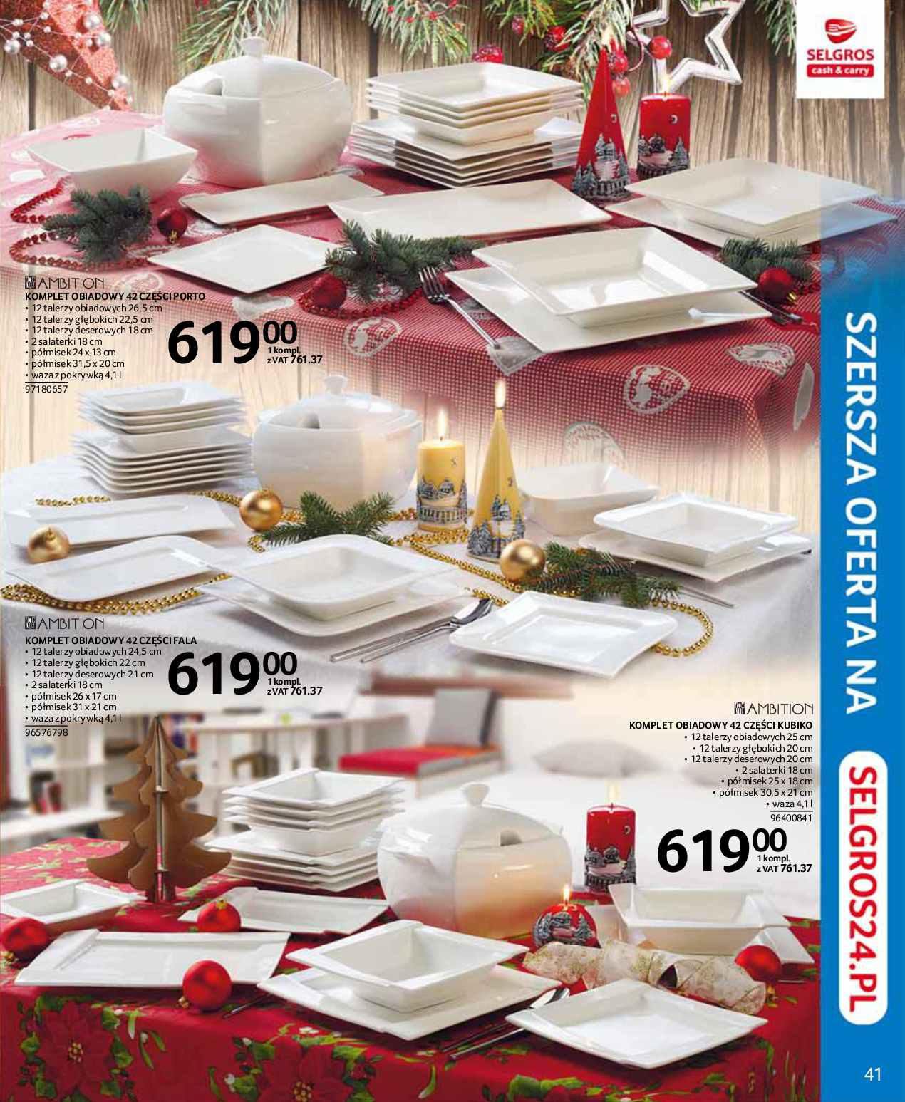 Gazetka promocyjna Selgros str. 41