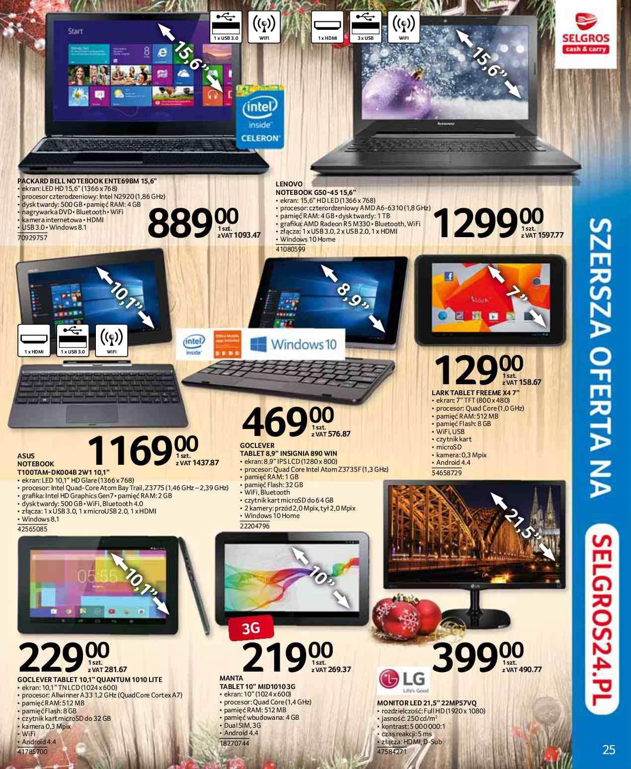 Gazetka promocyjna Selgros str. 25