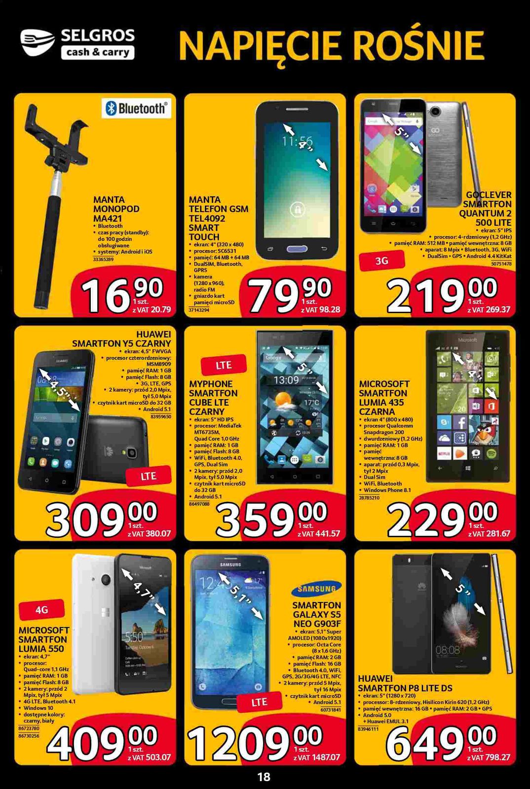 Gazetka promocyjna Selgros str. 18