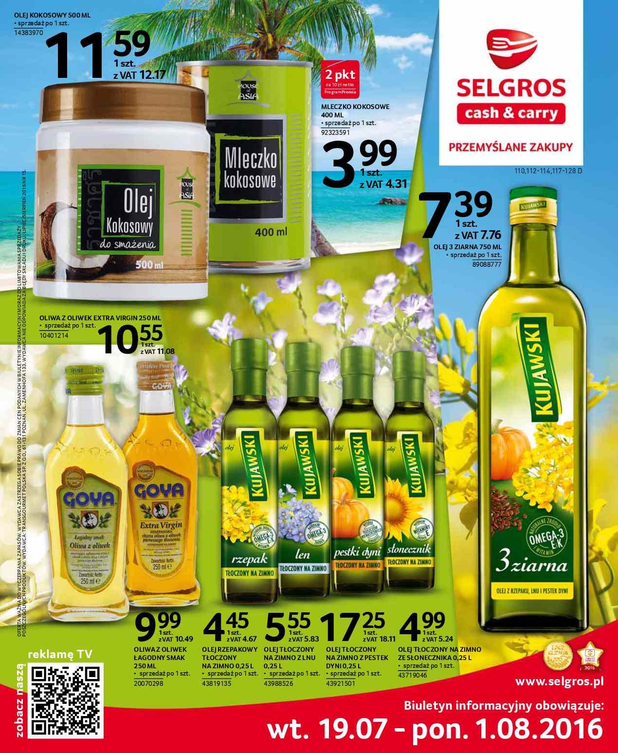 Gazetka promocyjna Selgros str. 1