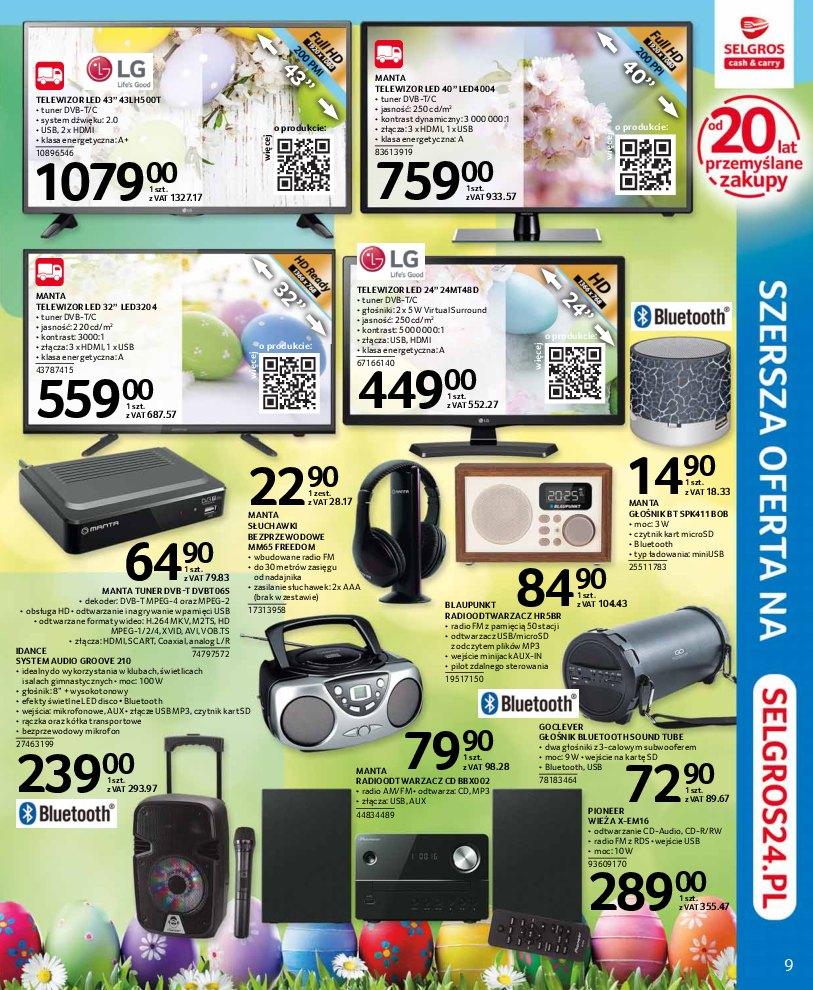 Gazetka promocyjna Selgros str. 9