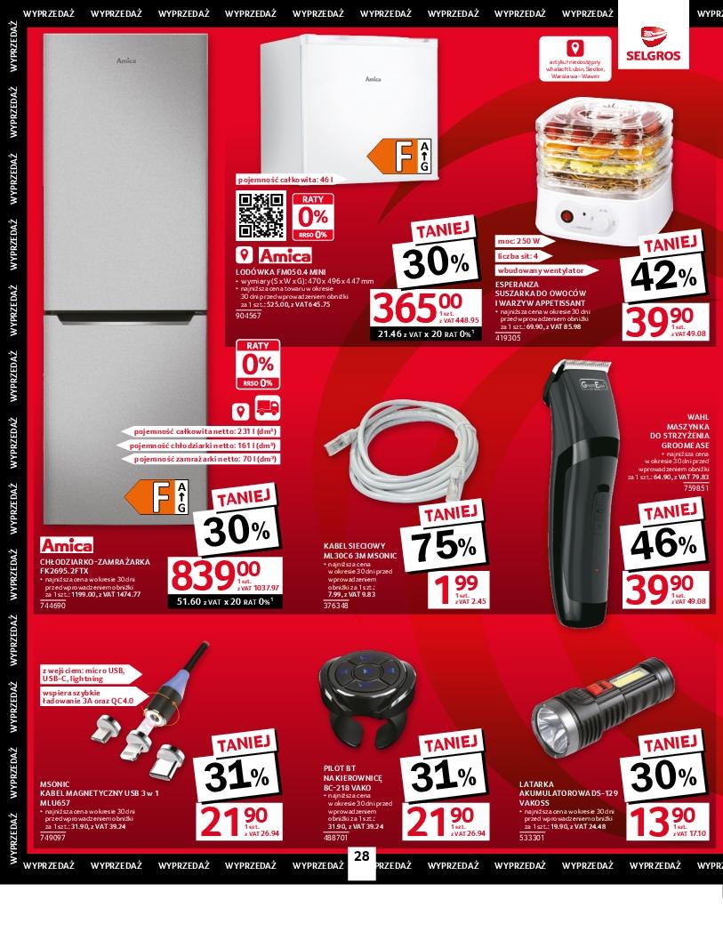 Gazetka promocyjna Selgros str. 30
