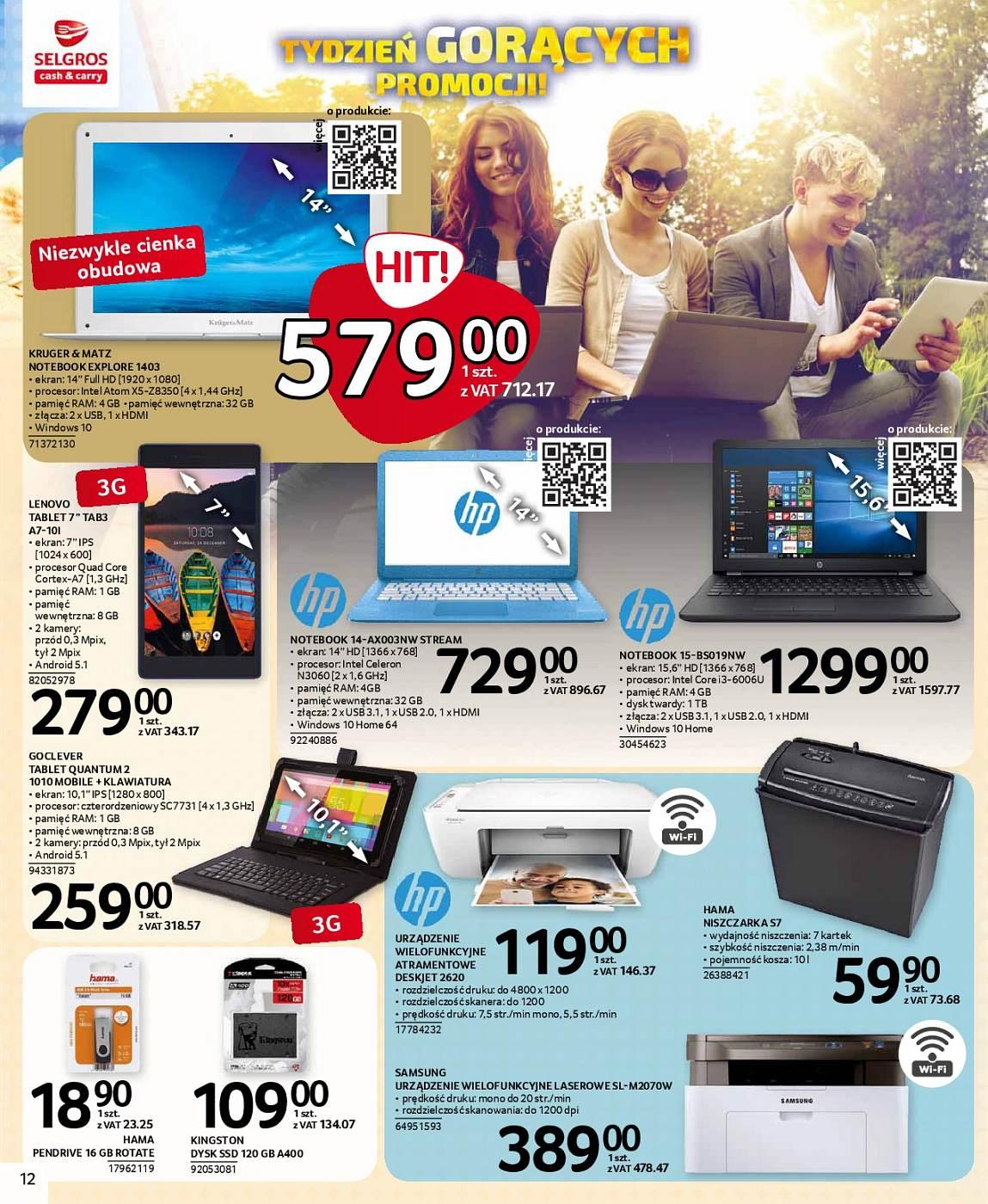 Gazetka promocyjna Selgros str. 12