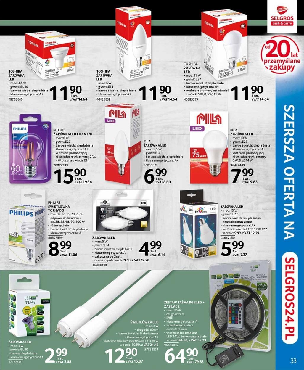 Gazetka promocyjna Selgros str. 33