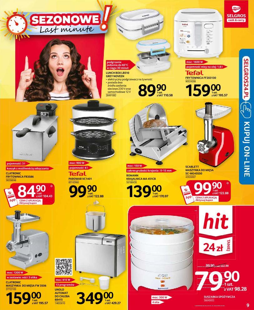 Gazetka promocyjna Selgros str. 9