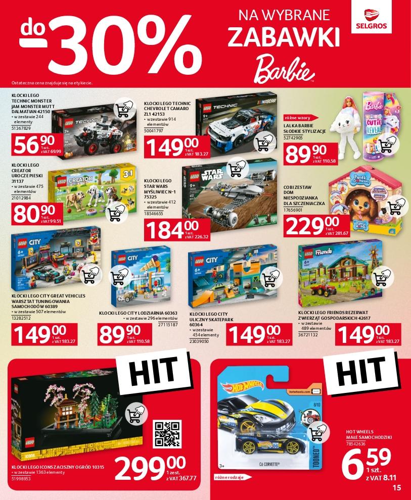 Gazetka promocyjna Selgros str. 15