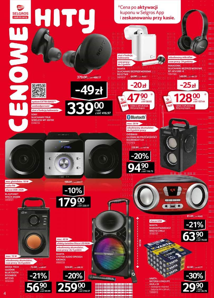 Gazetka promocyjna Selgros str. 4