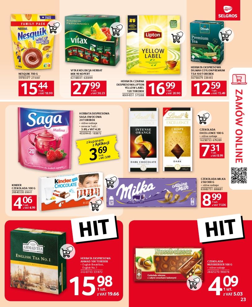Gazetka promocyjna Selgros str. 23