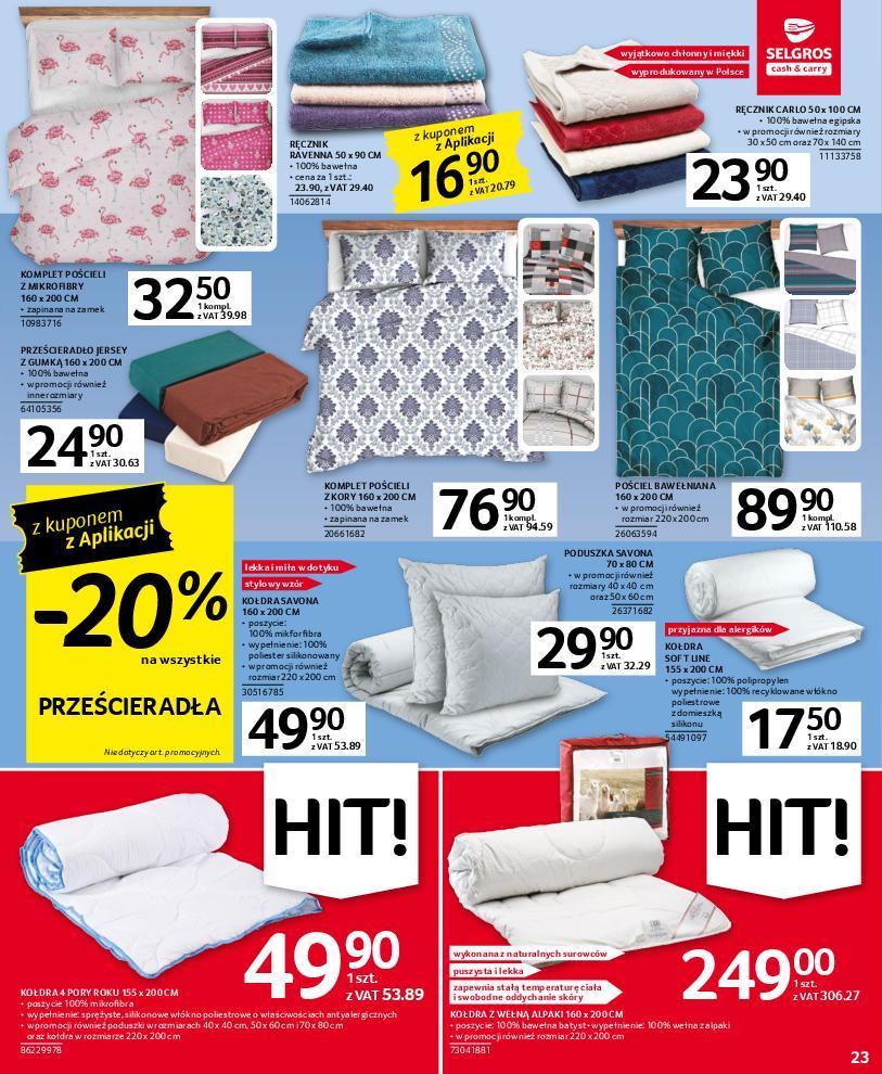 Gazetka promocyjna Selgros str. 23