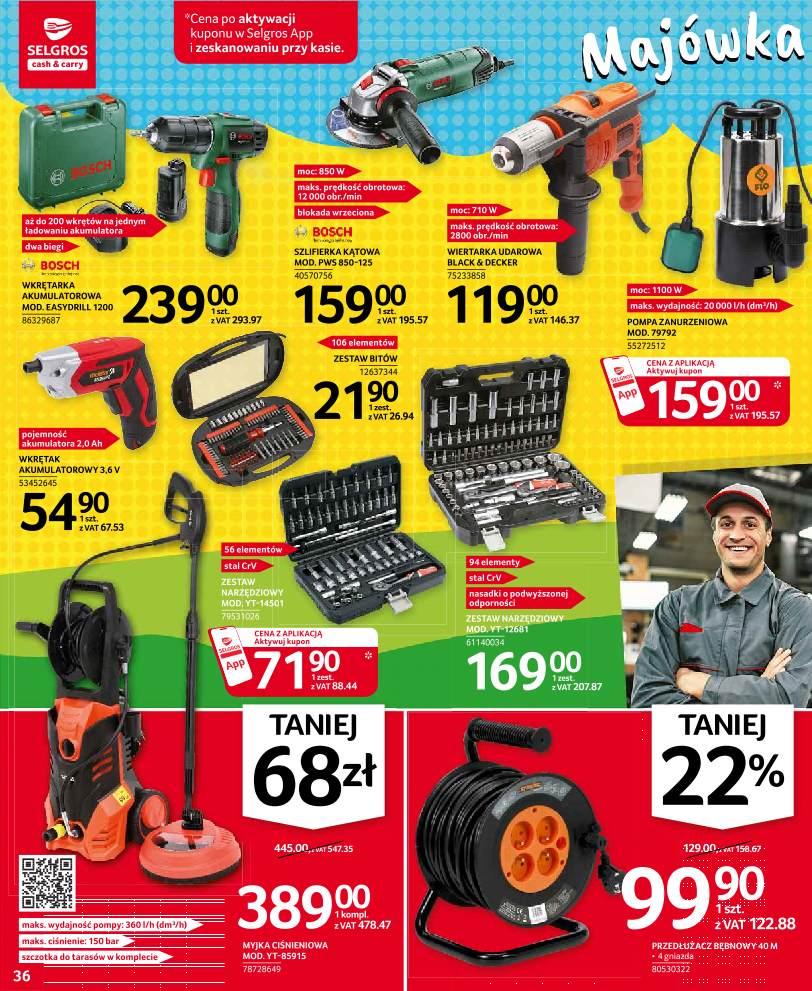 Gazetka promocyjna Selgros str. 36