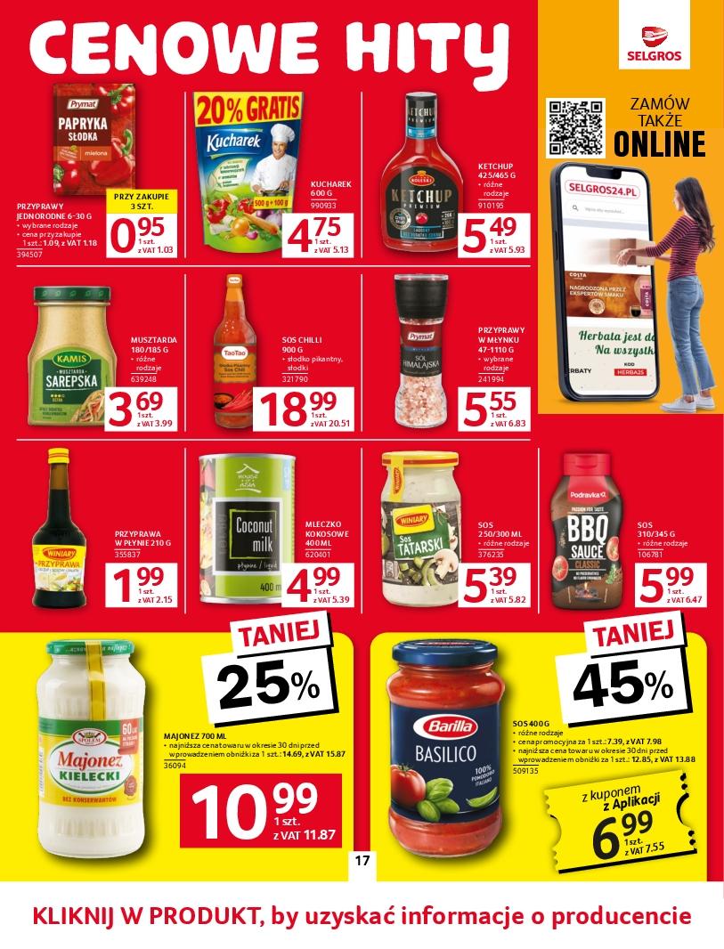 Gazetka promocyjna Selgros str. 17