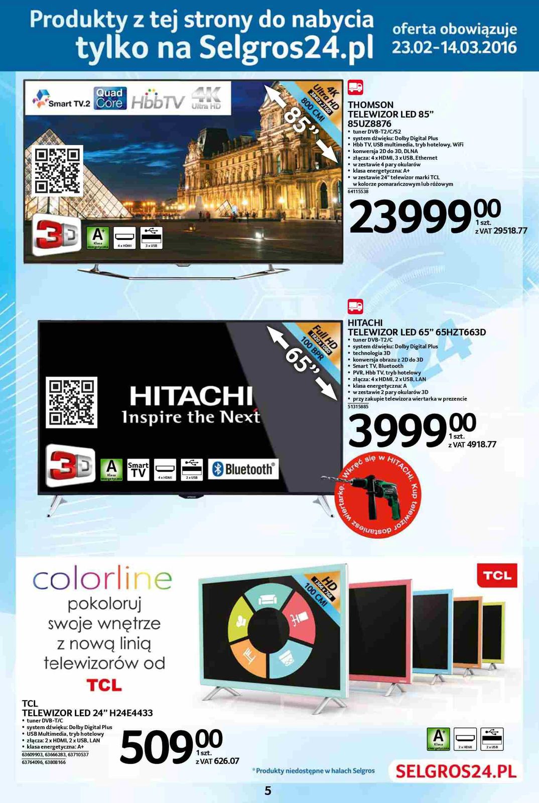 Gazetka promocyjna Selgros str. 5