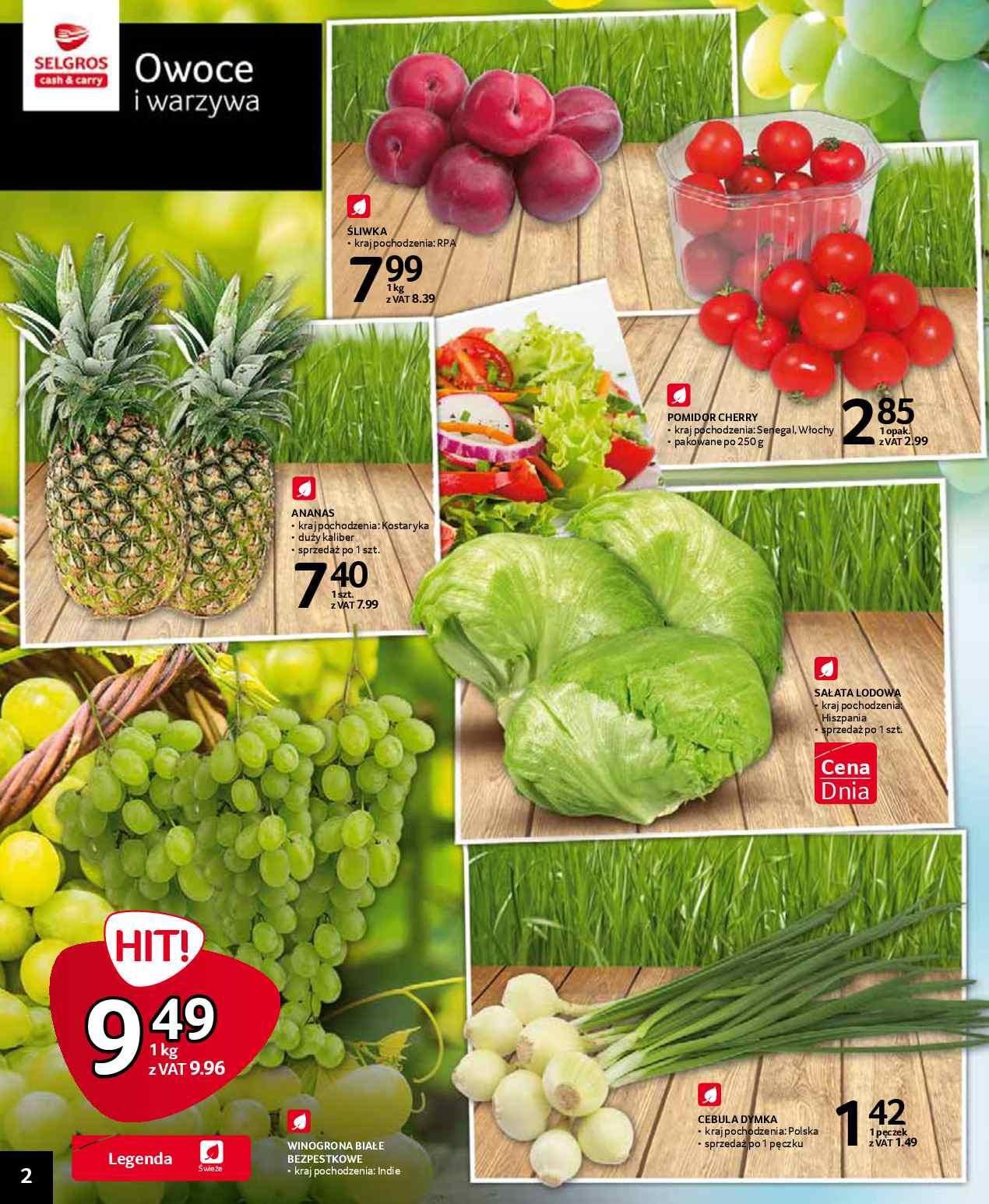 Gazetka promocyjna Selgros str. 2