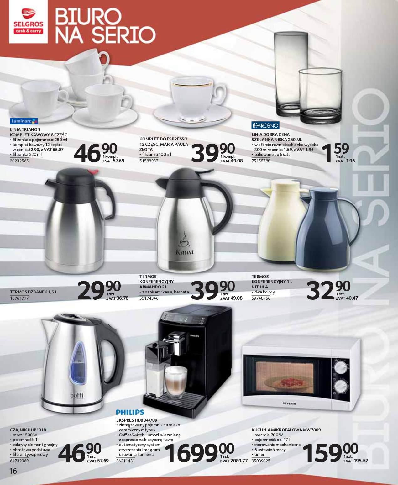 Gazetka promocyjna Selgros str. 16