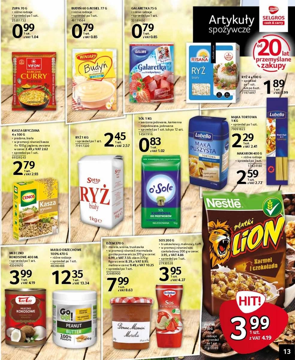 Gazetka promocyjna Selgros str. 13