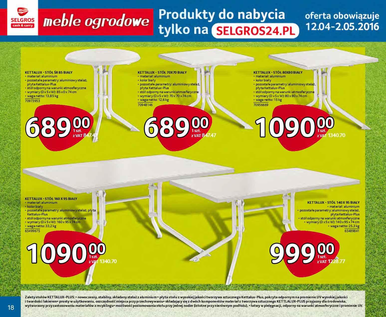 Gazetka promocyjna Selgros str. 18