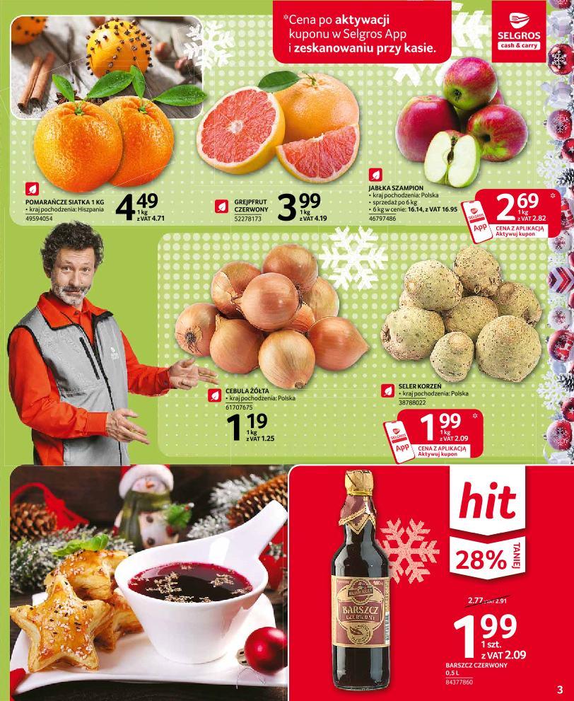 Gazetka promocyjna Selgros str. 3