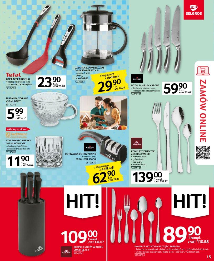 Gazetka promocyjna Selgros str. 15
