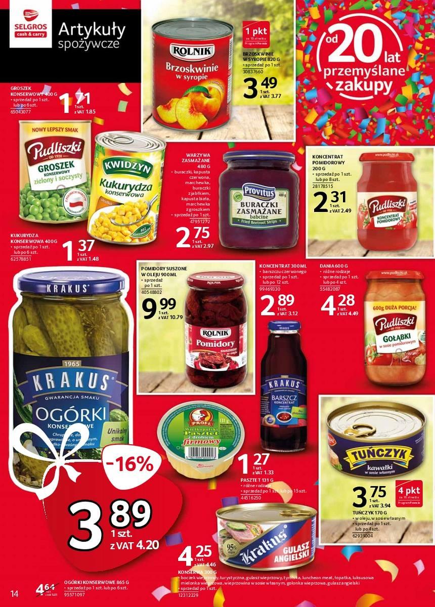 Gazetka promocyjna Selgros str. 14
