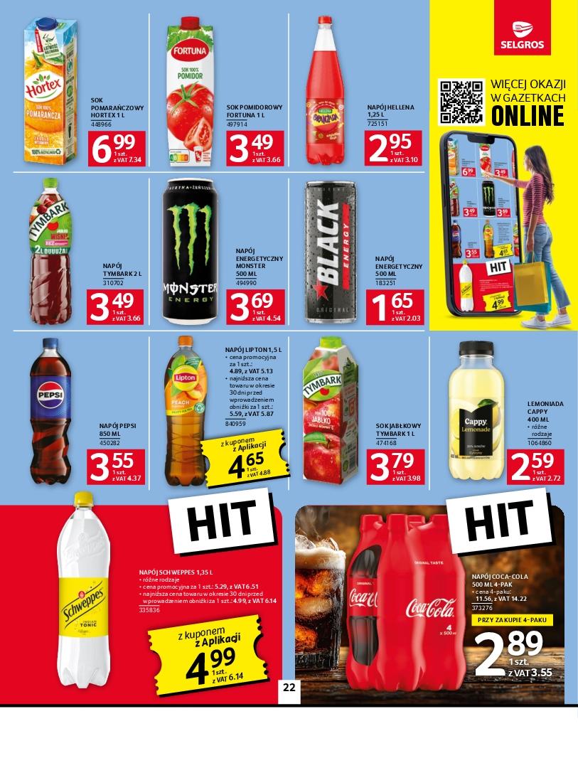 Gazetka promocyjna Selgros str. 22