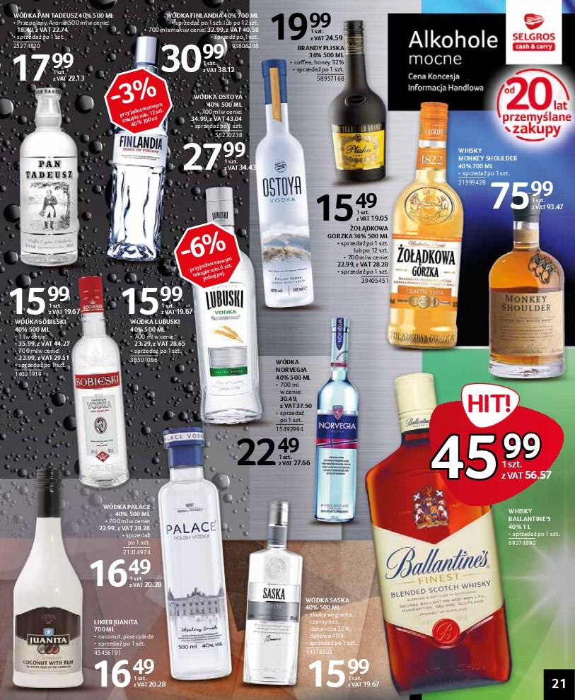 Gazetka promocyjna Selgros str. 21