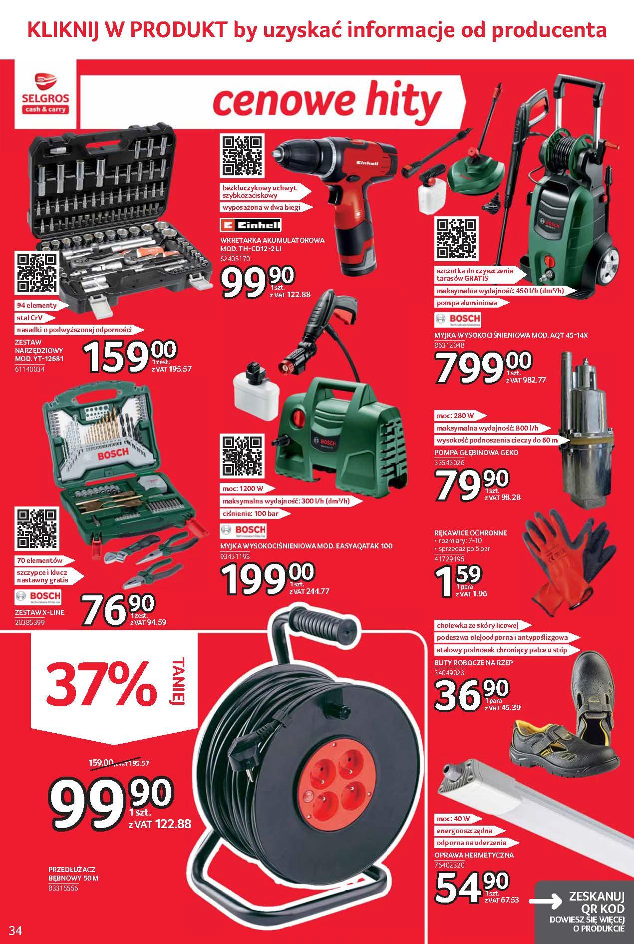 Gazetka promocyjna Selgros str. 34